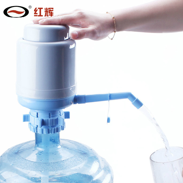 红辉 纯净水桶取水器手压式桶装水压水器饮水器机抽水泵吸水器C