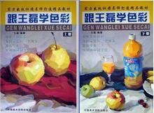 皇冠正版促销 跟王磊学色彩 王磊水粉静物书 王磊色彩静物上下2册