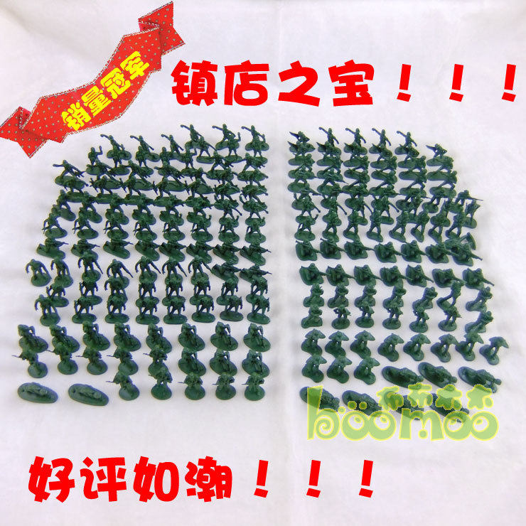 〖布布木木特价〗桶装小兵人 重拾儿时记忆 80后玩具 将近200小兵
