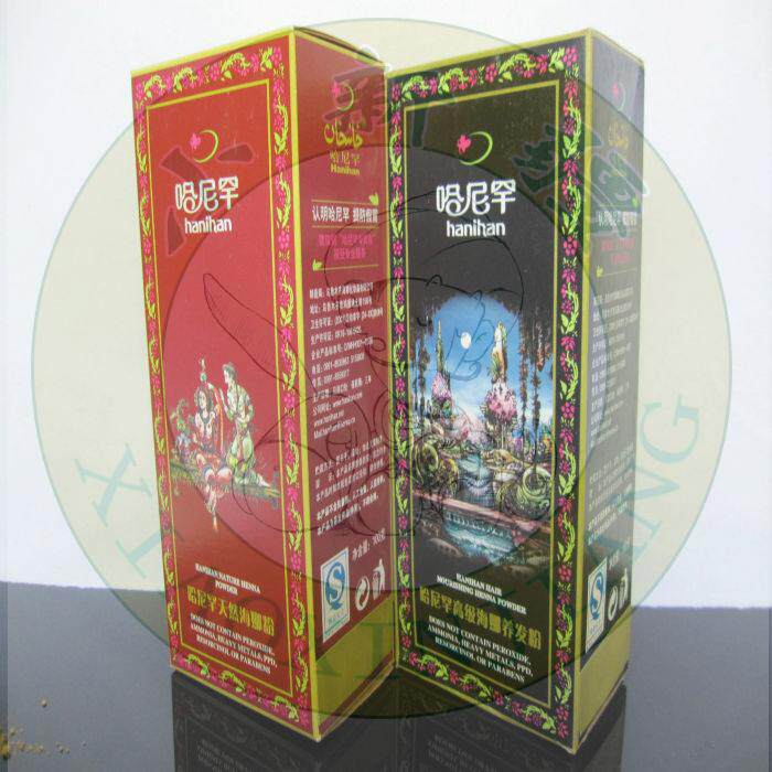 正品 2011年新款天然纯植物哈尼罕<em>海娜粉</em>染发