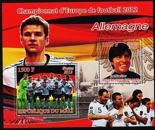 马里2012欧洲杯~德国队、球星穆勒、教练勒夫