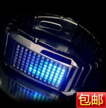包邮 非主流情侣手表 韩国72LED手表 个性手表 运动电子表 男表