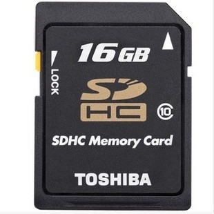 TOSHIBA 东芝 SDHC存储卡（Class10、16GB）