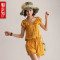2012夏季新品碎花連衣褲 韓版修身連體褲 連身褲 連體裙褲子