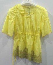 专柜正品 艾莱依 N402 雪纺T恤 夏款女装超值热卖 女 2012