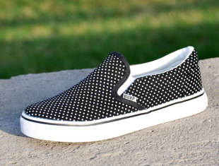  经典帆布鞋 男款低帮板鞋情侣一脚蹬帆布鞋 休闲鞋 套脚懒汉鞋