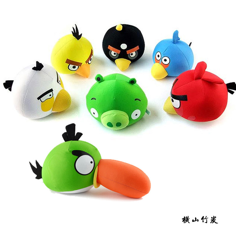 横山 愤怒的小鸟竹炭包 汽车用品 汽车饰品摆件 车内饰品 多色选
