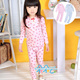 [Baby] Korean pastoral small suihua girls fall clothing suits/long sleeve t-shirt + trousers TT-523