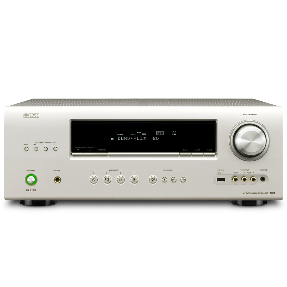 Denon/天龙AVR-1622 AV功放 专卖店型号 正规发票联保 全国包邮