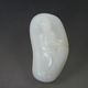 润德玉器和田羊脂玉籽料观音牌细腻滋润