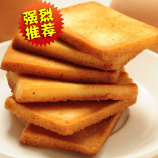  TJ白鹤铁板鸡蛋煎饼 据说比面包干/会成 都好吃 250g/10包左右