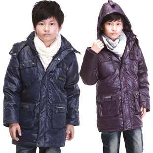  淘金币 2件包邮 太阳雪人正品童装儿童羽绒服男童羽绒服中长款加