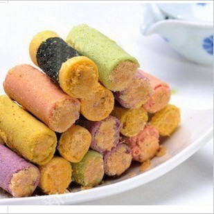  澳门特产 正牌车厘哥夫四宝肉松蛋卷250g  多种口味又香又脆