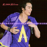 冲皇冠  Arashi 岚 2008 国立CON 短袖T恤 2色入 双面图案