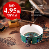 5折古埃及烟灰缸 欧式创意时尚复古 陶瓷鎏金饰品摆设烟灰缸