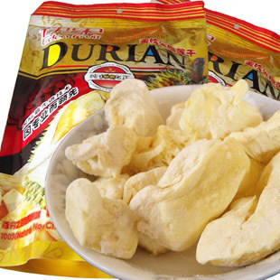  100%纯正泰国伊果 金枕头榴莲干 无添加纯天然零胆固醇 100g