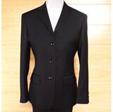 华伦天奴修身女式工作服西装套装.学生面试.职业女装.藏蓝色