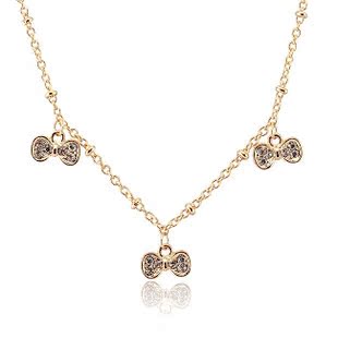  名朵饰品 蝴蝶结钻水晶铃铛多层脚链女韩版 时尚红绳欧美复古新款