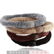 晴空韩国饰品 正品发饰热卖弹力发圈发绳 黑皮筋头绳头饰批发A014