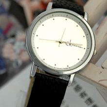 Calvin Klein Mens Watch tablas parejas Corea CK relojes de cuarzo relojes de moda los relojes de moda cinturón negro de hombres