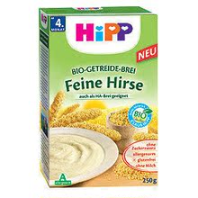 德国喜宝Hipp有机免敏小米纯米粉 4个月 250g