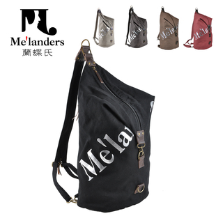  正品蘭蝶氏专柜 帆布旅行旅游包单肩双肩包运动背包水桶包173931