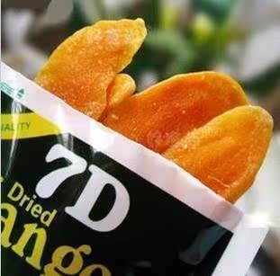  正宗7d 菲律宾 进口零食 7d（7D）芒果干 100克 保证正品 超好吃