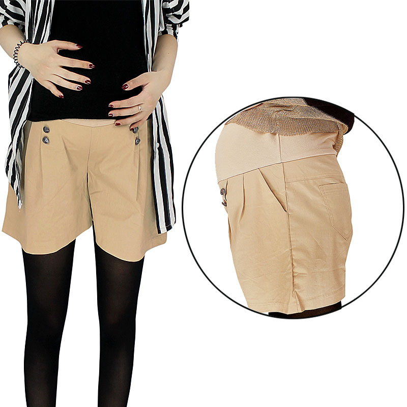 the republic of korea pregnant woman Stomach lift shorts Waist Adjustable With pocket pregnant woman Casual pants D4in the Maternity/Maternal supplies/Nutrition , Maternity Pants/Prop belly pants category - from Buy2taobao.com to provide professional Taobao agent buy service