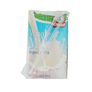  【天猫超市】美国原装进口牛奶 悠萨纯牛奶 236ml/盒