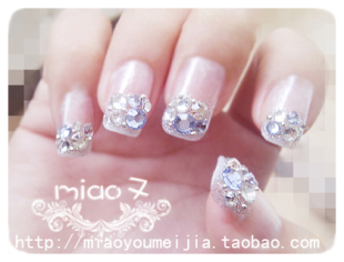 Diamond Fake Nails