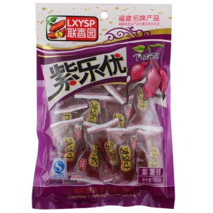  【零利润】联香园 紫乐优紫薯仔干180g 无色素零食品特产 地瓜干
