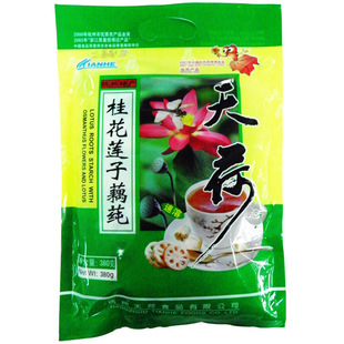  杭州特产礼品 天荷藕莼 380g桂花莲子西湖藕莼 莲藕粉 西湖藕粉纯
