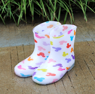  外贸原单水鞋小孩雨鞋男 中小童雨鞋可爱女童雨鞋 幼儿童雨鞋雨靴