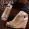 AISS/2012新品逛街款 復古羅馬羊胎皮魚嘴坡跟防水台女涼鞋S1136