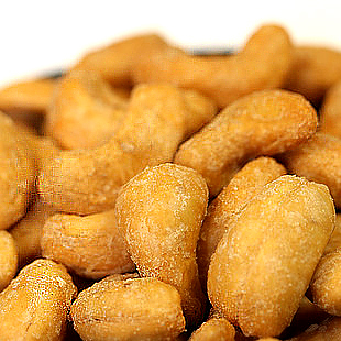  香港蝴蝶牌坚果 非油炸金香盐焗腰果 越南进口腰果85g 6份包邮