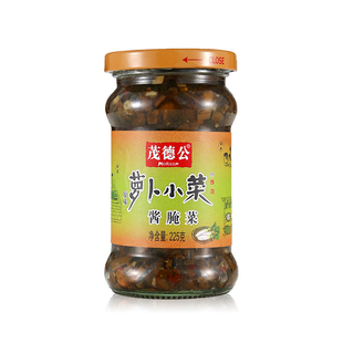  茂德公原味萝卜小菜225g 下饭菜 拌面酱 拌饭菜 腌菜 酱 萝卜 菜