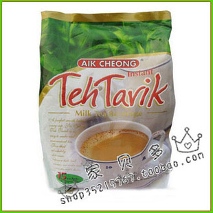  五皇冠：马来西亚原装 AIK CHEONG益昌 顺滑奶茶 极品拉奶茶 600g