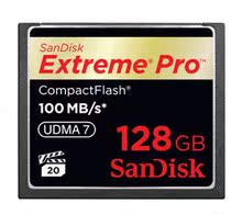 SanDisk闪迪 Extreme Pro CF 128G 667x UDMA6 相机卡 100MB/s