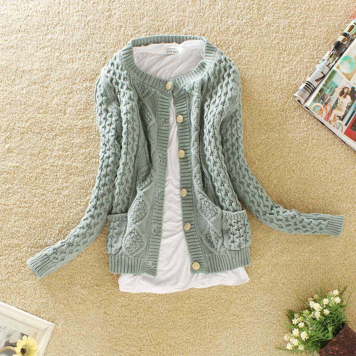 【多图】新款棒<em>针</em>毛衣<em>开衫怎么样</em>,新款棒针毛