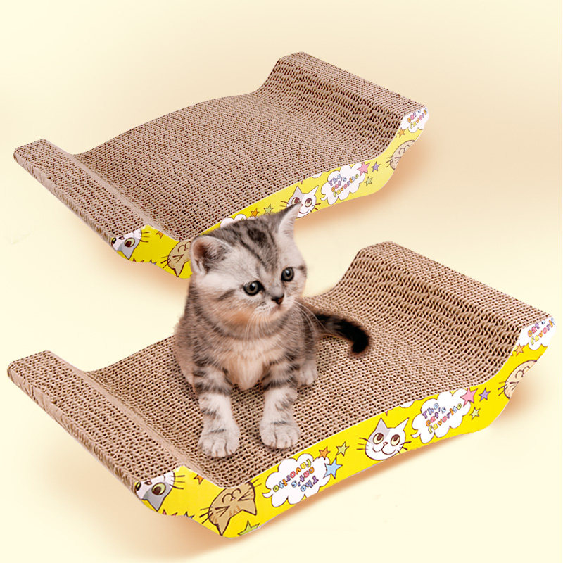 全国24省包邮 宠物猫抓板猫玩具 帝王拱瓦楞纸磨抓猫爪板 猫抓盒
