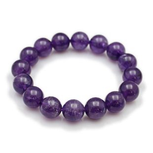  昌达正品 纯天然紫水晶手链紫水晶圆珠手链情侣款紫水晶天然水晶