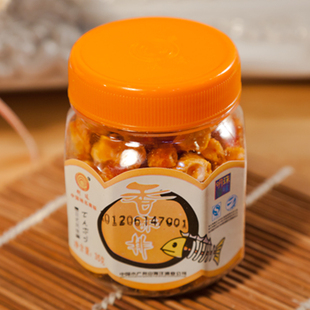  小瓒子浙江特产 舟山明珠鱼排骨 海鲜零食品 鱼排鱼骨头35(56)g