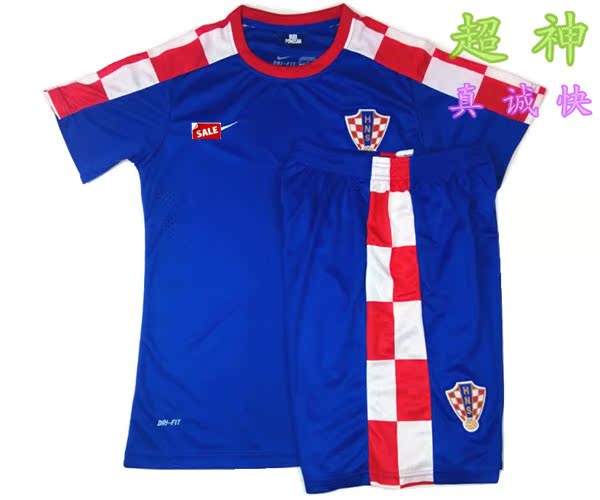 2014世界杯克罗地亚球衣 极品克罗地亚足球服