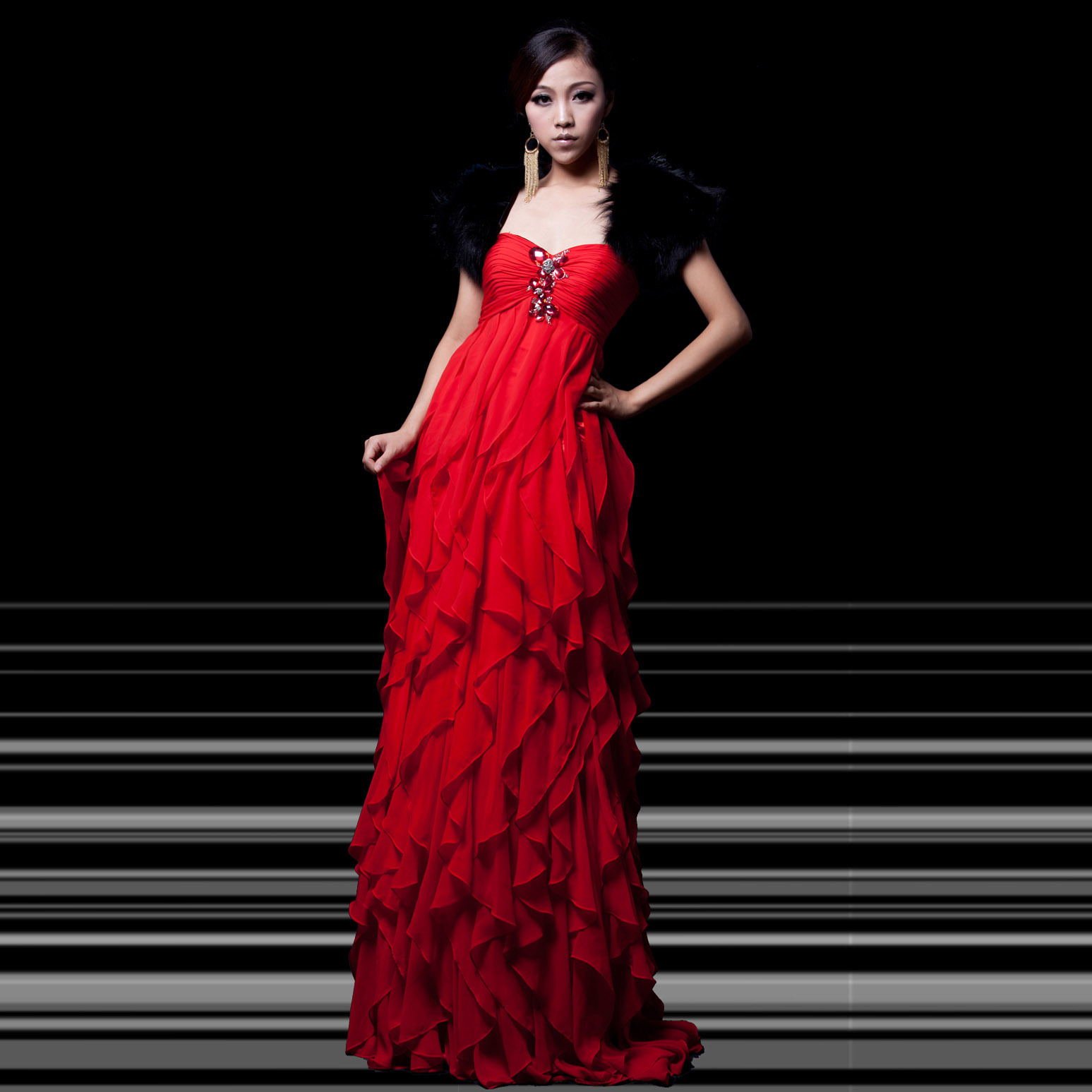 Good mining undergarment covering the chest and abdomen bride pregnant woman Paige Lotus leaf Wedding dress have more cash than can be accounted for Plunging to the ground Evening dress Toast clothing Eveningin the Women's clothing/Boutique , Wedding/Cheongsam/Formal dress , Wedding category - from Buy2taobao.com to provide professional Taobao agent buy service