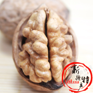  原味薄皮核桃生核桃新疆核桃胜核桃 广元薄皮核桃500g 2包免邮