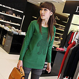 2011冬款贝蕾地 女童中<em>领</em> 圆领<em>毛衣</em> 全棉线衣 