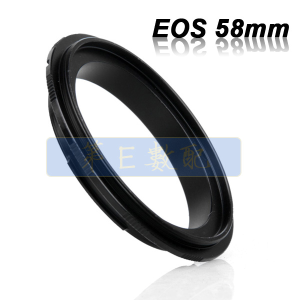 包邮 58mm 镜头反接环 倒接环 倒接圈 微距助手适用佳能 58mm 镜|ruв категории Цифровые аксессуары, зеркальные/один электрический фотокамера аксессуары, объектив Приложение, адаптер кольцо - от Buy2taobao.com для оказания профессиональной услуги покупки агента Taobao