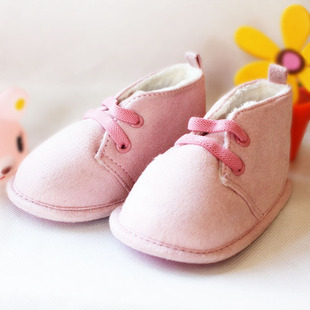  新款特价限量童鞋婴儿宝宝保暖鞋防滑步前鞋女孩休闲鞋子B885