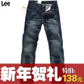09新款男士牛仔裤 LE牛仔裤男装直筒牛仔裤男士牛仔裤子5701