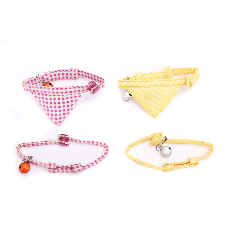 Dragon Sable An Gelu pet supplies cat lop rabbits ferrets combination collar bow tie triangular scarf collar scarf
